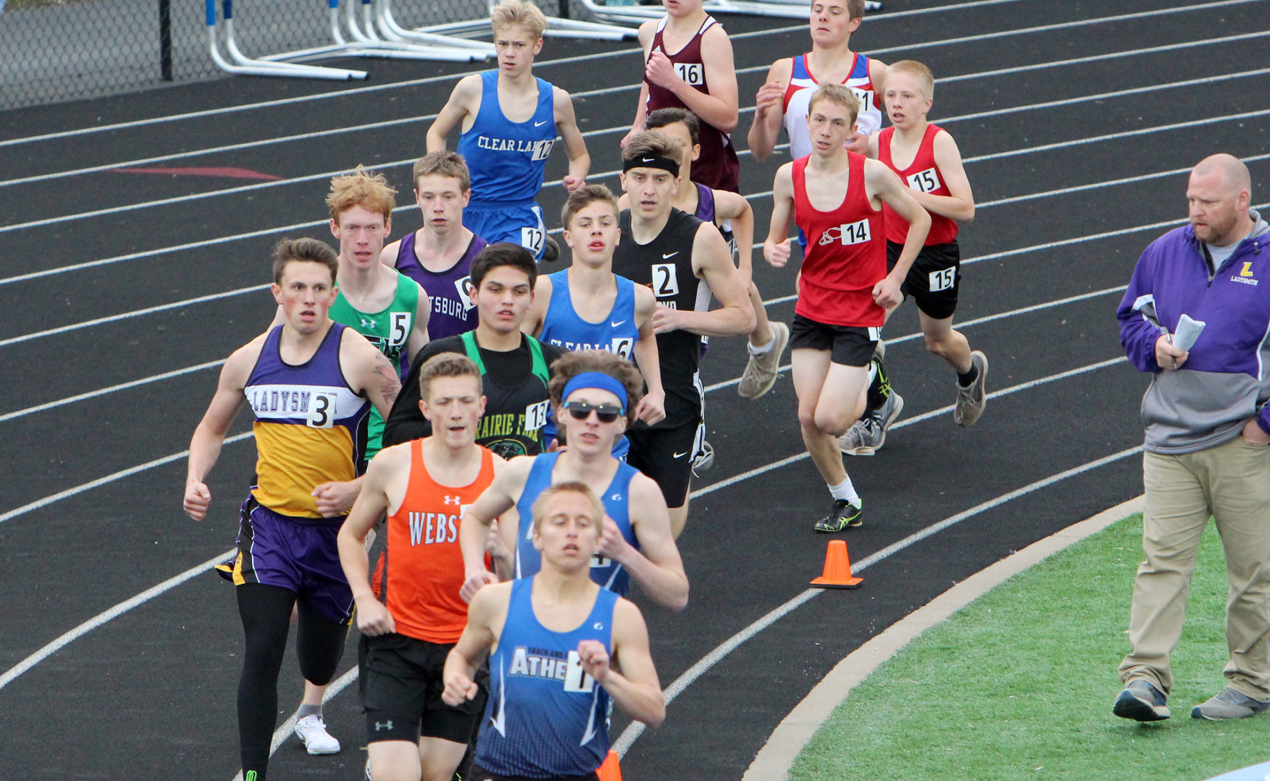 Division 3 track and field sectionals at Cameron 5-23-19